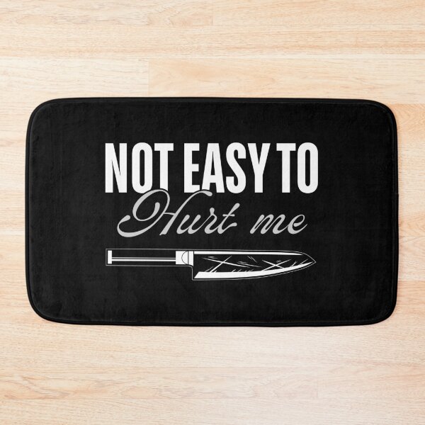 Item preview, Not Easy to Hurt Me – Emotional Armor Knife designed and sold by ObsidianDaz.