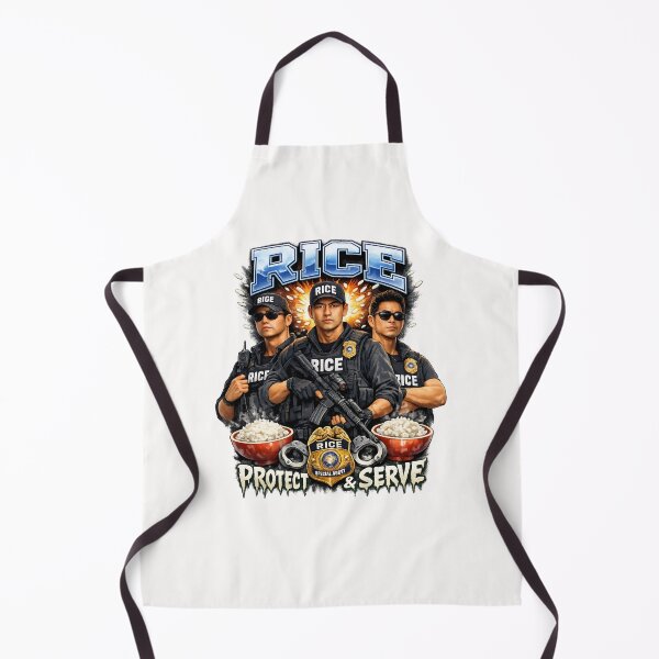 Item preview, Rice Protect and Serve – ICE Parody Wordplay Humor designed and sold by Places On Earth.