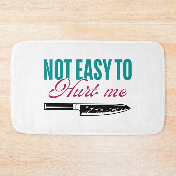 Item preview, Not Easy to Hurt Me – Emotional Armor Knife designed and sold by ObsidianDaz.