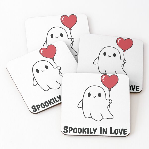 Item preview, Spookily In Love Ghost Balloon designed and sold by Snout & Shout..