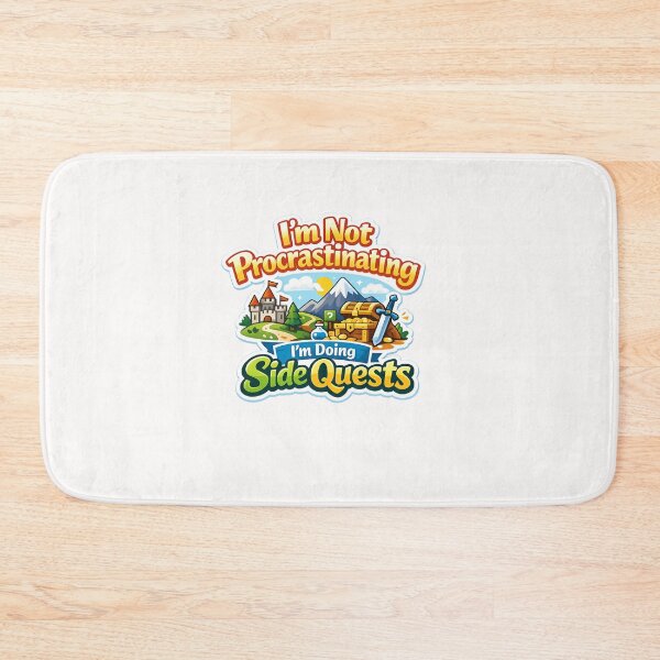 Item preview, I’m Not Procrastinating I’m Doing Side Quests – Clean Gamer Joke designed and sold by Places On Earth.