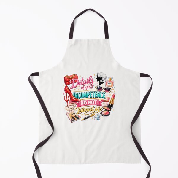 Item preview, Details of Your Incompetence Do Not Interest Me – Elegant Sarcasm Quote designed and sold by Places On Earth.