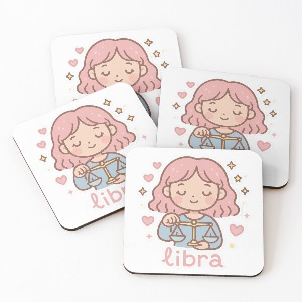 Item preview, Libra Zodiac Sticker | Aesthetic Balance Design designed and sold by sunlightdesign.