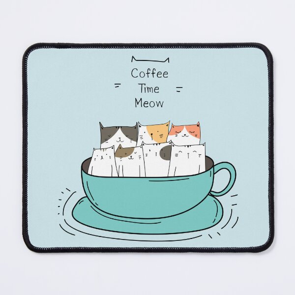 Item preview, Cute Stretching Cat Illustration – Have a Nice Day Funny Cat Art 2 designed and sold by mcraft studio.