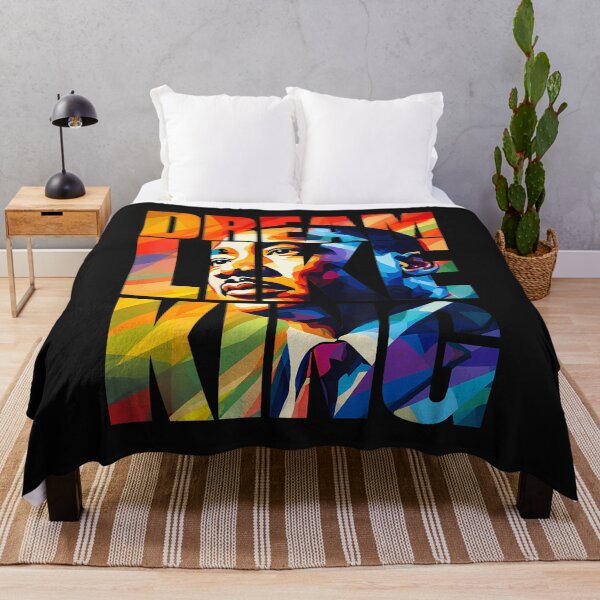 Item preview, Black History Month Dream Like King for Men Women Kids T-Shirt designed and sold by krotkrot.