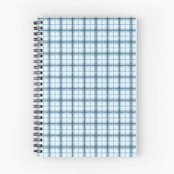 Item preview, Classic Blue Grid Notebook Pattern - Minimalist School Aesthetic designed and sold by LYAN-STORE.