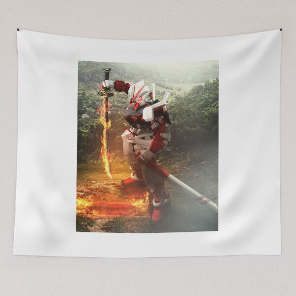 Item preview, astray red frame on fire samurai mecha designed and sold by sabartgunpla.