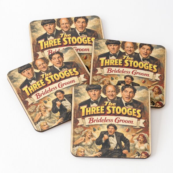 Item preview, The Three Stooges Brideless Groom Movie designed and sold by Mauswohn.