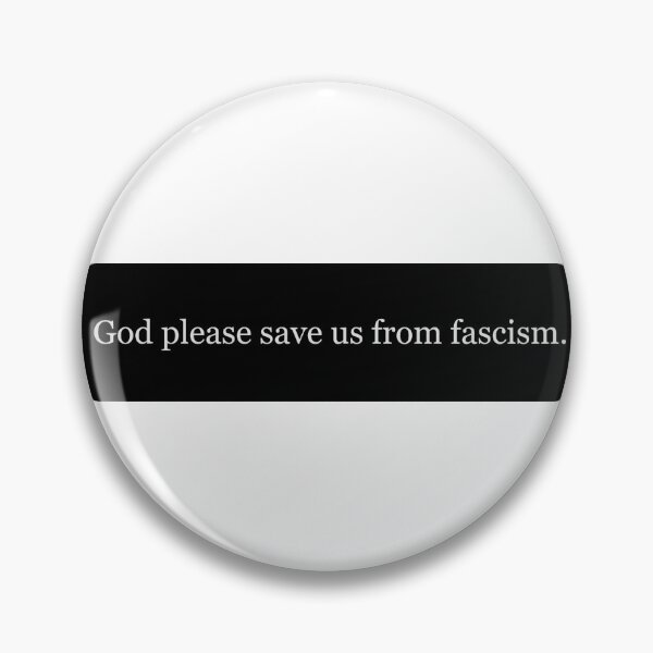 Item preview, God Please save Us From Fascism designed and sold by Shooz34.