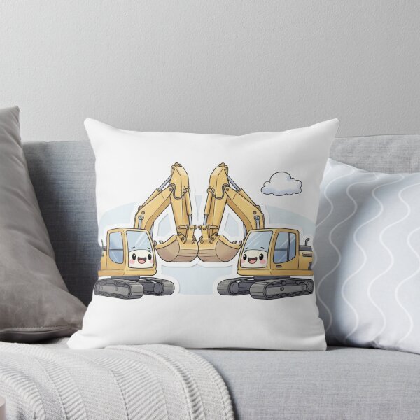 Item preview, Cute Yellow Excavator designed and sold by 4AGift.