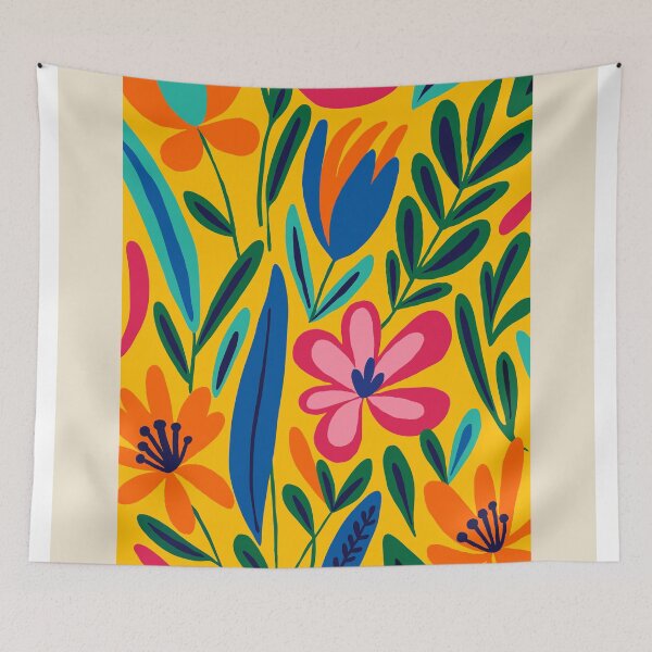 Item preview, Colorful floral pattern with quote designed and sold by paulrommer.