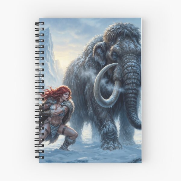Item preview, Red Sonja: Mammoth of the Frozen Pass designed and sold by Samantha AI Artist.