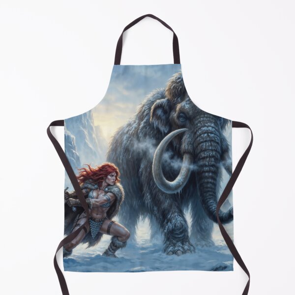 Item preview, Red Sonja: Mammoth of the Frozen Pass designed and sold by Samantha AI Artist.