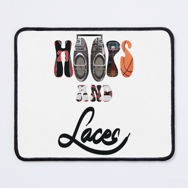 Item preview, Hoops And Laces Logo (Black) designed and sold by HoopsAndLaces.