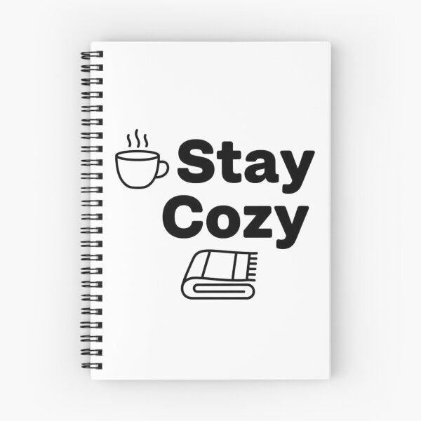 Item preview, Stay Cozy Cute Coffee and Blanket Aesthetic designed and sold by Amr Darwish Graphic designer.