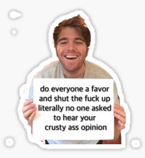 Shane Dawson meme Sticker