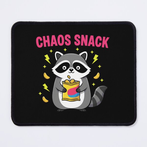 Item preview, Chaos Snack Funny Raccoon Shirt | Cute Absurd Humor designed and sold by MotivaChic.