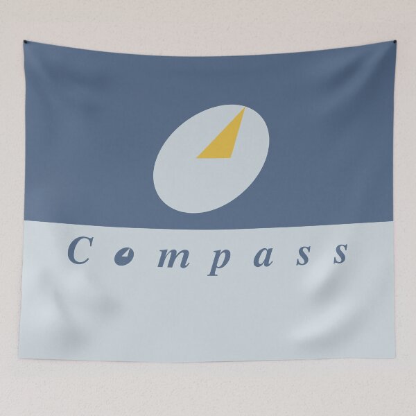 Item preview, Compass Airlines Australia Retro logo designed and sold by Wonderbouy.