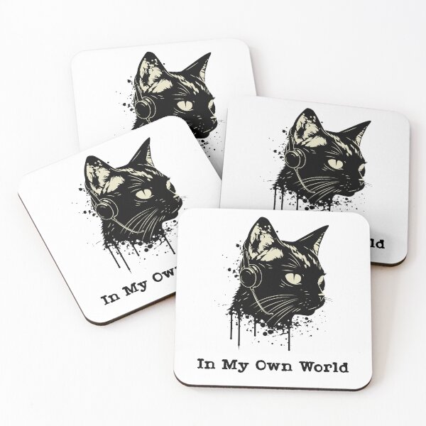 Item preview, Midnight Lo-Fi Cat designed and sold by AM.87.