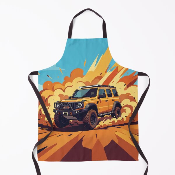 Item preview, Offroad 4x4 Adventure – Powerful SUV Explosion Style Illustration designed and sold by myforestfog.