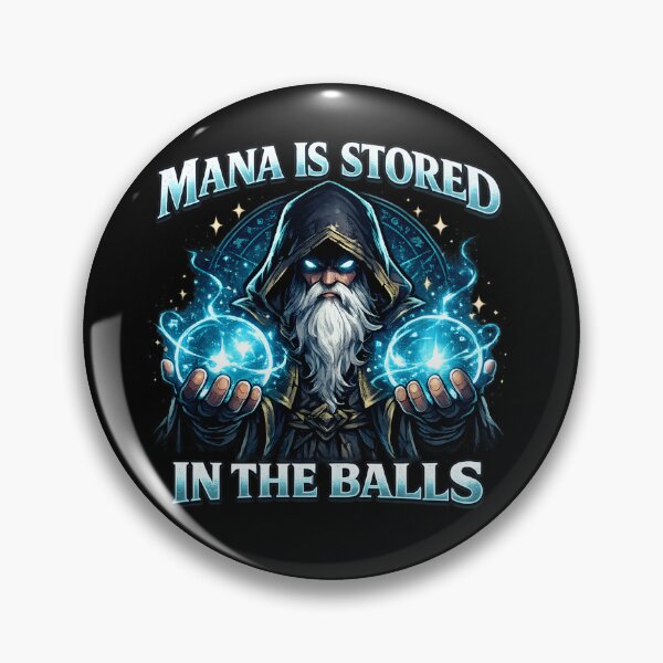 Item preview, Mana is Stored in The Balls designed and sold by LunaMagicStudio.