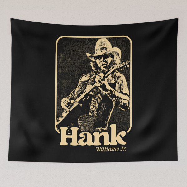 Item preview, Hanks Williamss Jr  Retro Vintage Style  designed and sold by ChandimaStore.