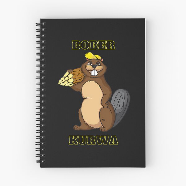Item preview,  Bober Kurwa Beaver With Tree Trunk And Yellow Cap designed and sold by simo7hl.