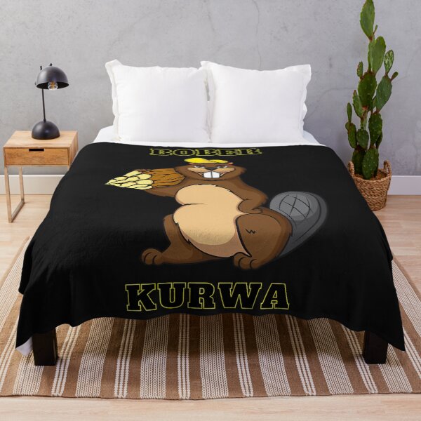 Item preview,  Bober Kurwa Beaver With Tree Trunk And Yellow Cap designed and sold by simo7hl.