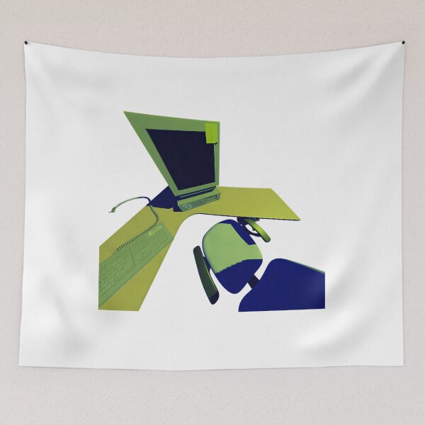 Item preview, Liminal Space Office Geometric Art designed and sold by hjbzazuj36.