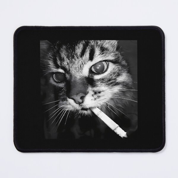 Item preview, Cat Smoking Meme designed and sold by Mekkey .