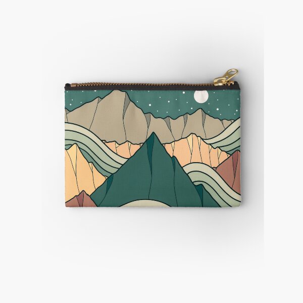 Item preview, Dark green waves designed and sold by Swadeillustrations.