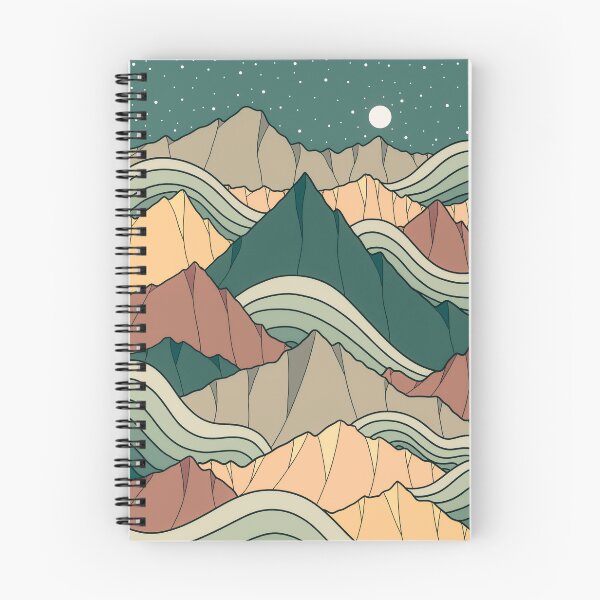Item preview, Dark green waves designed and sold by Swadeillustrations.