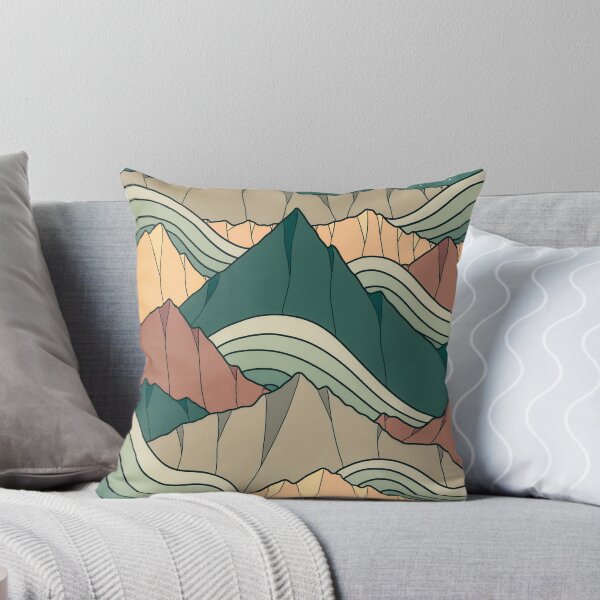 Item preview, Dark green waves designed and sold by Swadeillustrations.