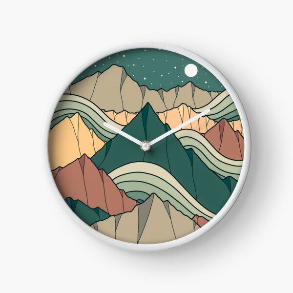 Item preview, Dark green waves designed and sold by Swadeillustrations.