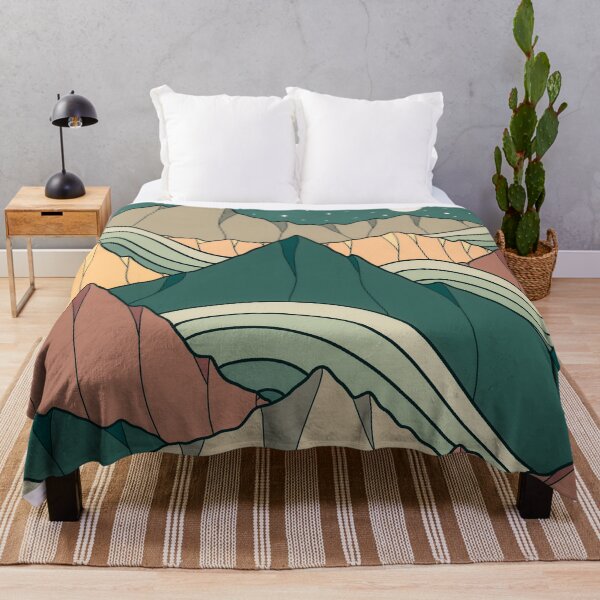Item preview, Dark green waves designed and sold by Swadeillustrations.