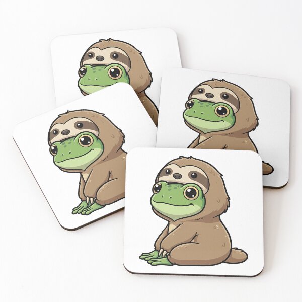 Item preview, Cute Frog in Sloth Costume Animal Lover designed and sold by k3rstman1.