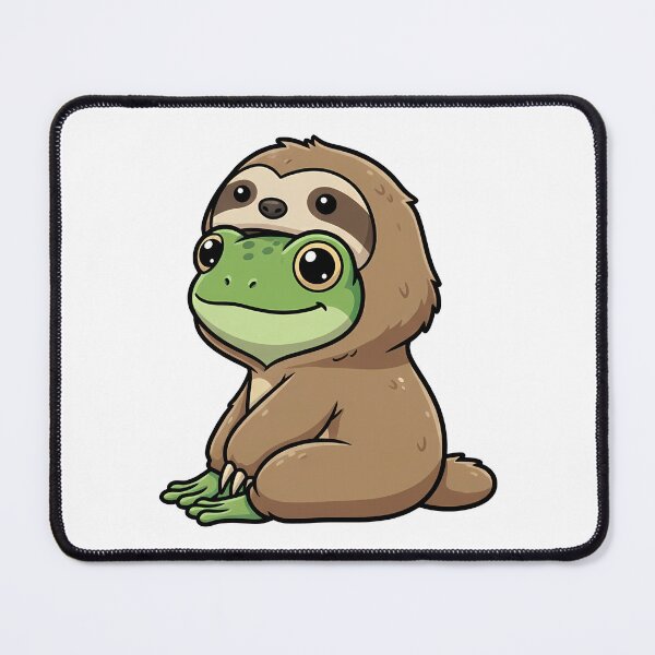Item preview, Cute Frog in Sloth Costume Animal Lover designed and sold by k3rstman1.