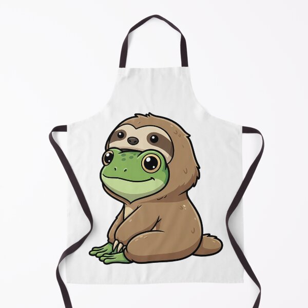 Item preview, Cute Frog in Sloth Costume Animal Lover designed and sold by k3rstman1.