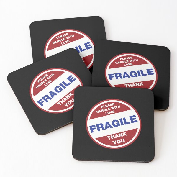 Item preview, Fragile Please Handle With Love Sticker designed and sold by hjbzazuj36.