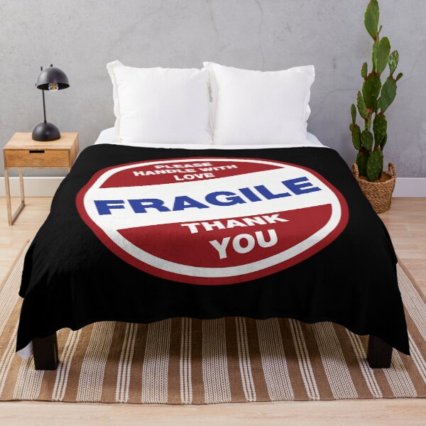Item preview, Fragile Please Handle With Love Sticker designed and sold by hjbzazuj36.