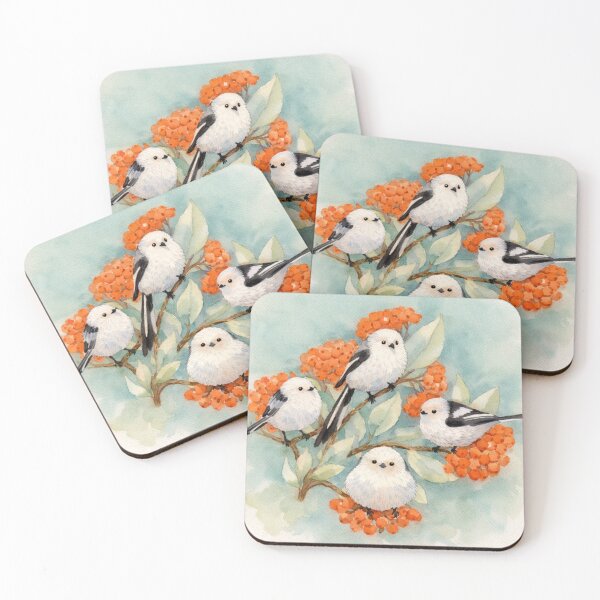 Item preview, Winter birds and berries designed and sold by Joyofcreative.