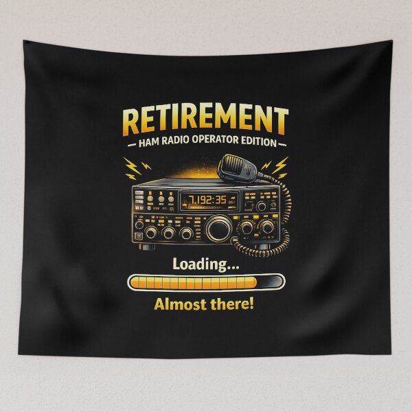 Item preview, Retirement Ham Radio Operator Edition designed and sold by JODYSMORGAN.