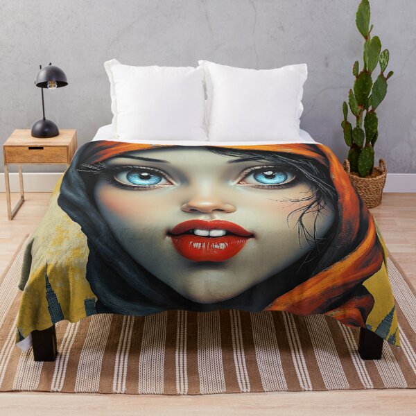 Item preview, Gorgeous Big Eyed Girl designed and sold by Huskyyy Designs.