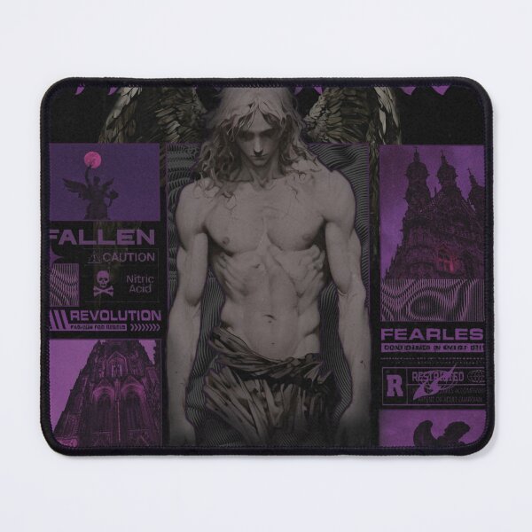 Item preview, Fallen Angel Collage in Purple Tones designed and sold by Adronia.