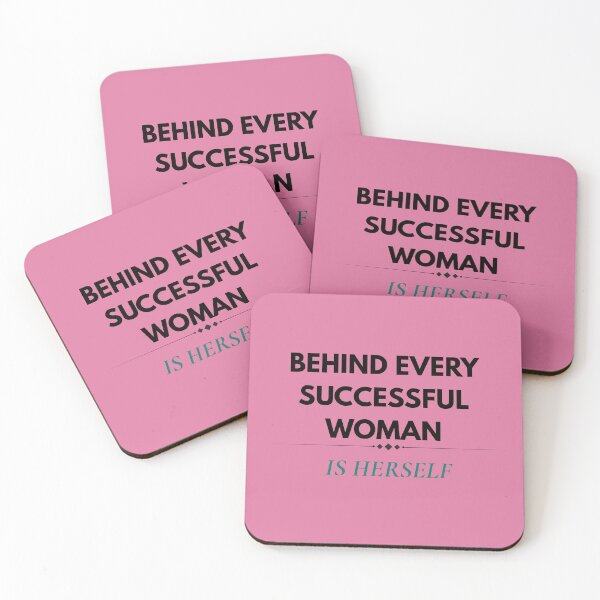 Item preview, Behind Every Successful Woman Quote Design designed and sold by Estnesti.