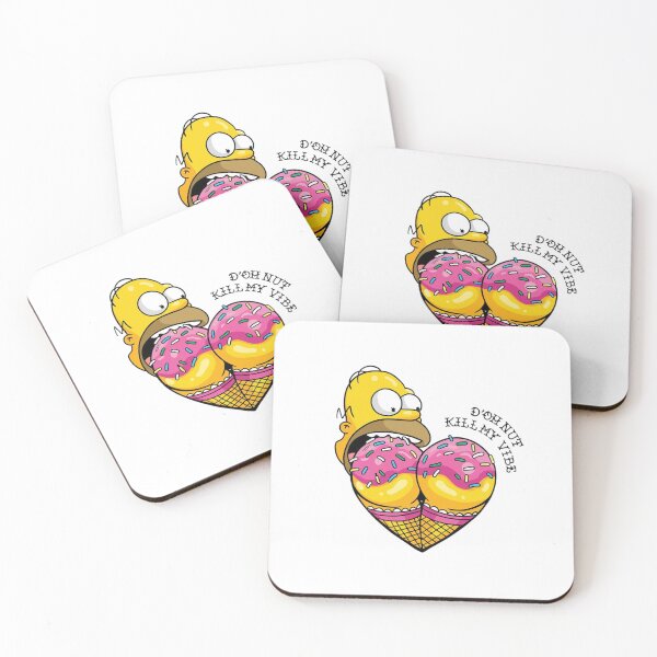 Item preview, D'oh Nut Kill My Vibe - Homer Simpson designed and sold by moamaxshop.