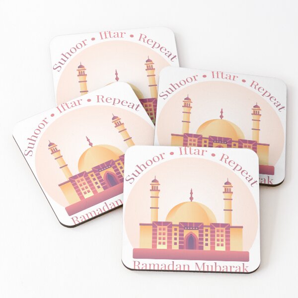 Item preview, Ramadan Mubarak Islamic Calligraphy Design for Muslim Home Decor & Gifts designed and sold by PixelWaveBD.