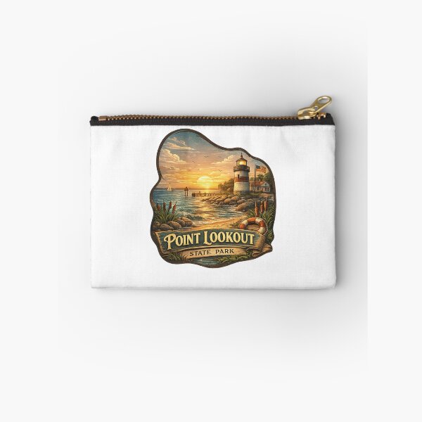 Item preview, Point Lookout State Park Maryland Coastline – Lighthouse, Chesapeake Bay Sunset and Historic Shore designed and sold by Aryabek.