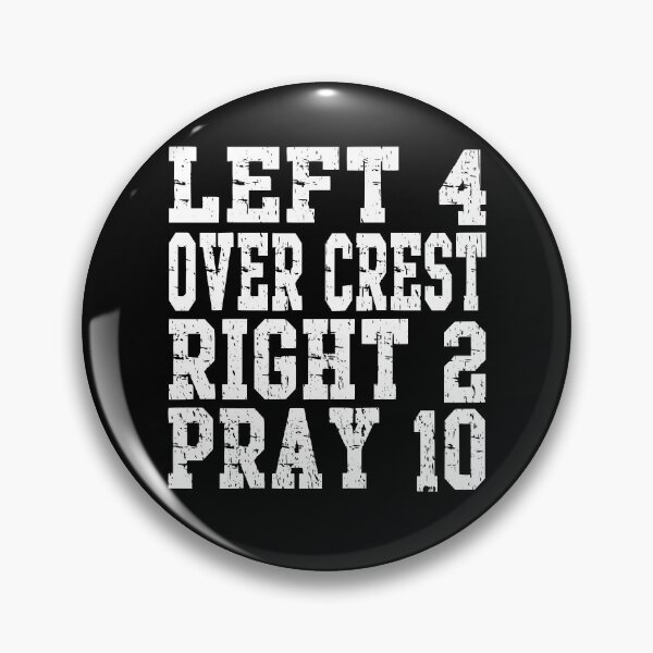 Item preview, LEFT 4 OVER CREST RIGHT 2 PRAY 10 - Funny Rally Racing Co-Driver Pace Notes designed and sold by Jt41.