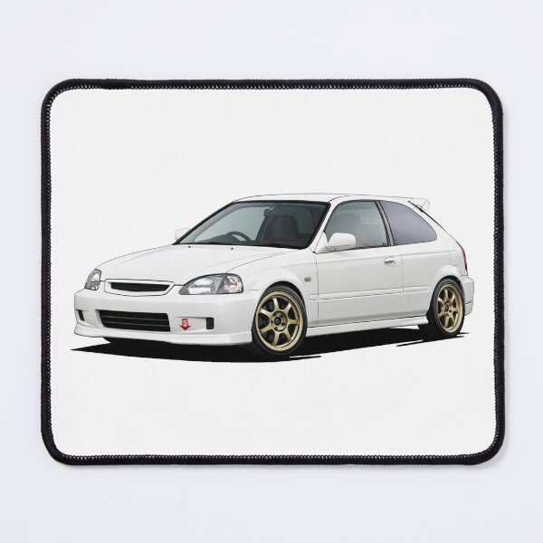 Item preview, White JDM Racecar Artwork designed and sold by CougarDesigns.